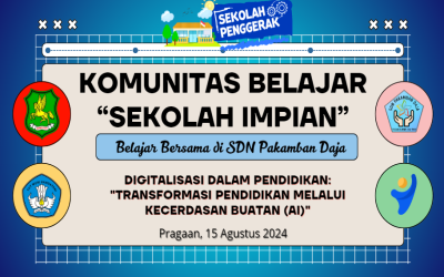 Dokumentasi Komunitas Belajar : Digitalisasi Pendidikan 15/08/2024